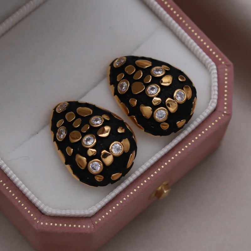 Xárya 18k Gold-Plated Studs