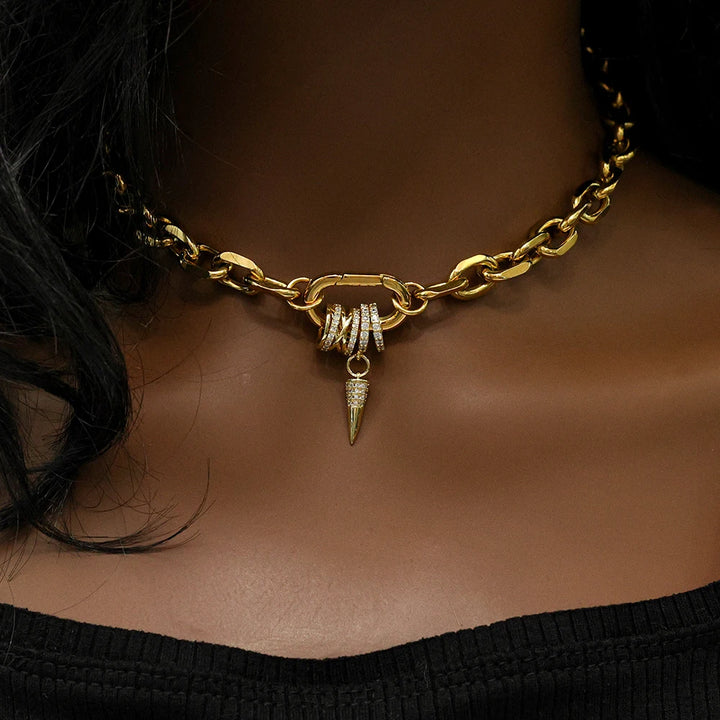 Alma Rose 18k Chain Necklace