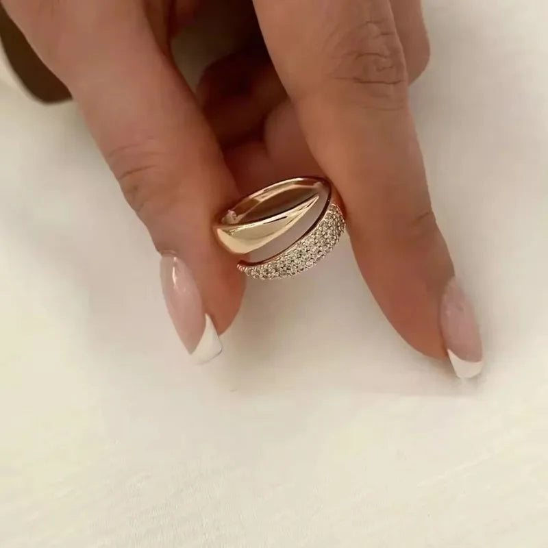 Heather Stone Gold-Plated Ring