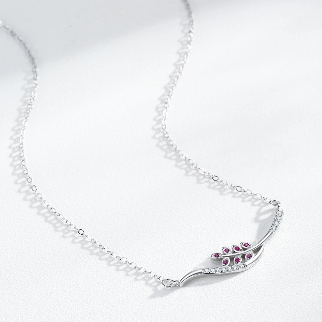 Elowen Olive Branch Necklace