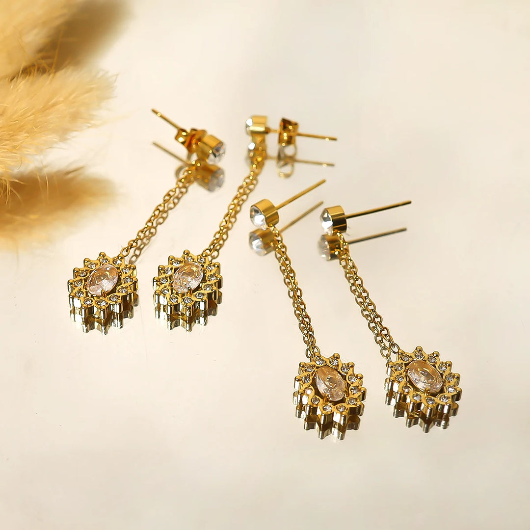 Antoinette Waterproof Drop Earrings