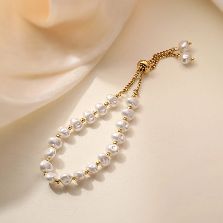 Silven Snow Pearls Bracelet