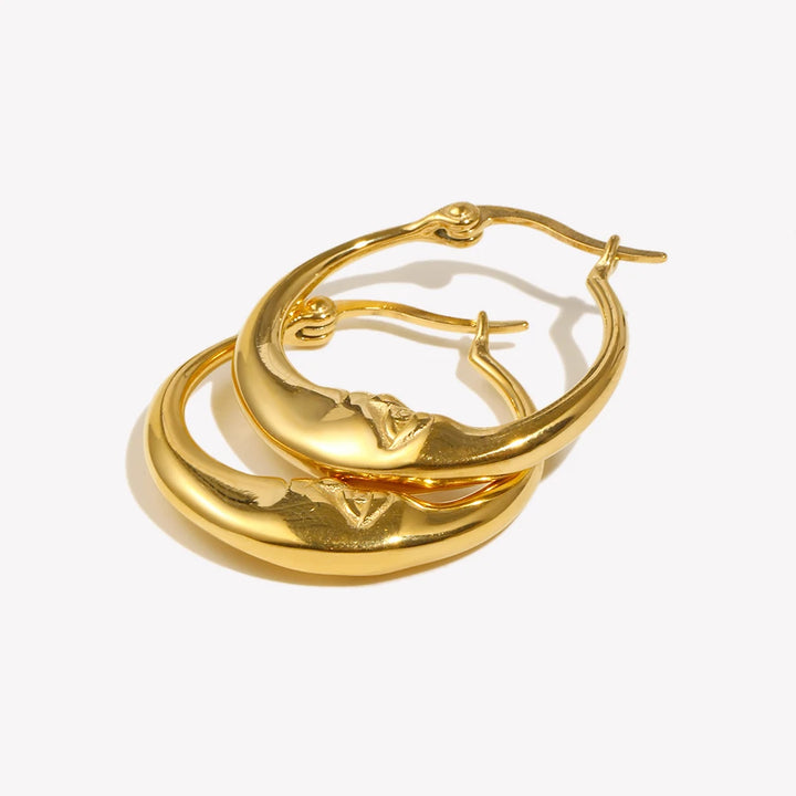 Luna Arc Waterproof Earrings