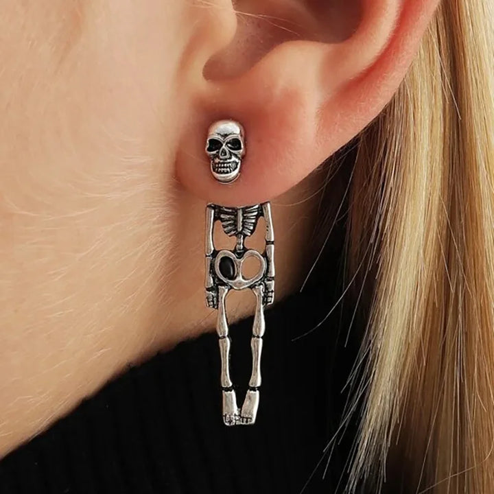 Astor Skeleton Dangle Earrings