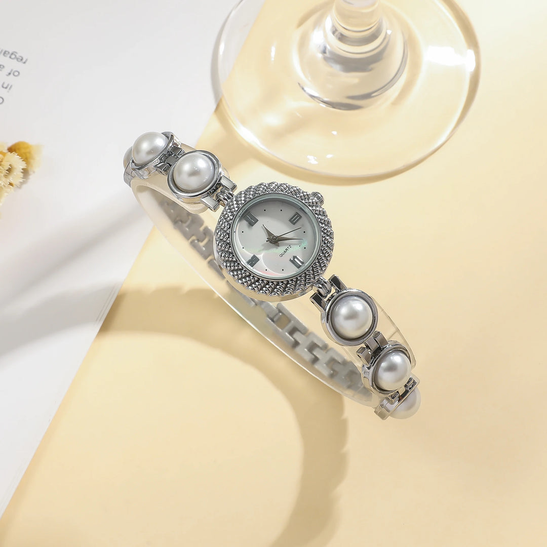 Valeria Pearl Bracelet Watch