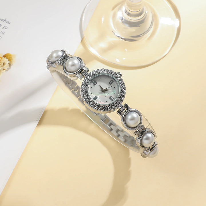 Valeria Pearl Bracelet Watch