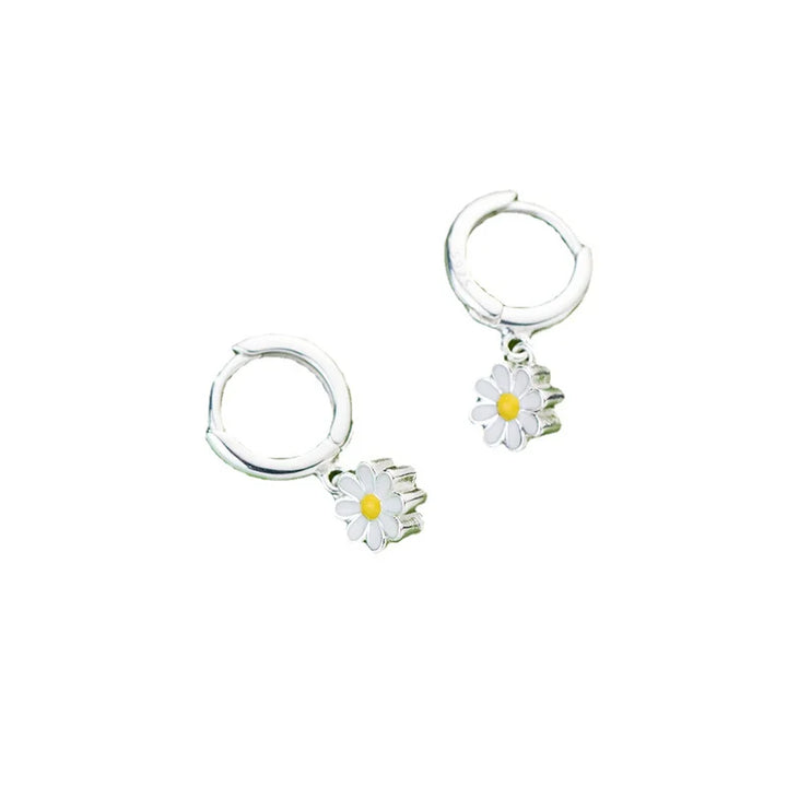 Lil Flora Sterling Silver Earrings