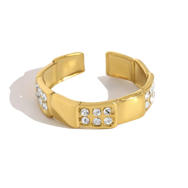 Aureline 18K Gold-Plated Waterproof Ring