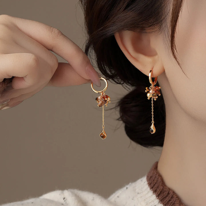 Tigress Pendant Earrings