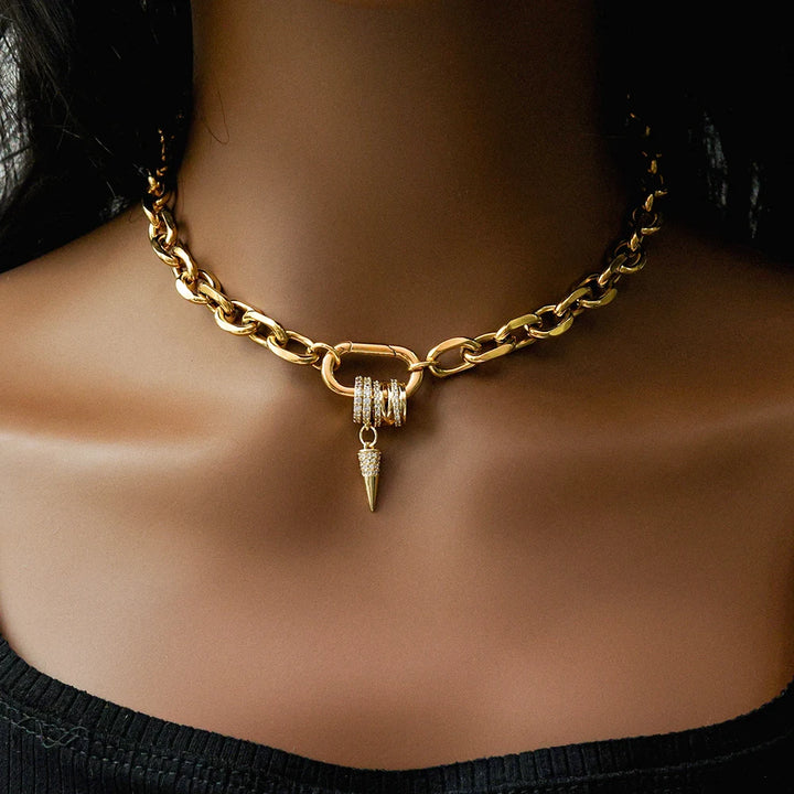 Alma Rose 18k Chain Necklace