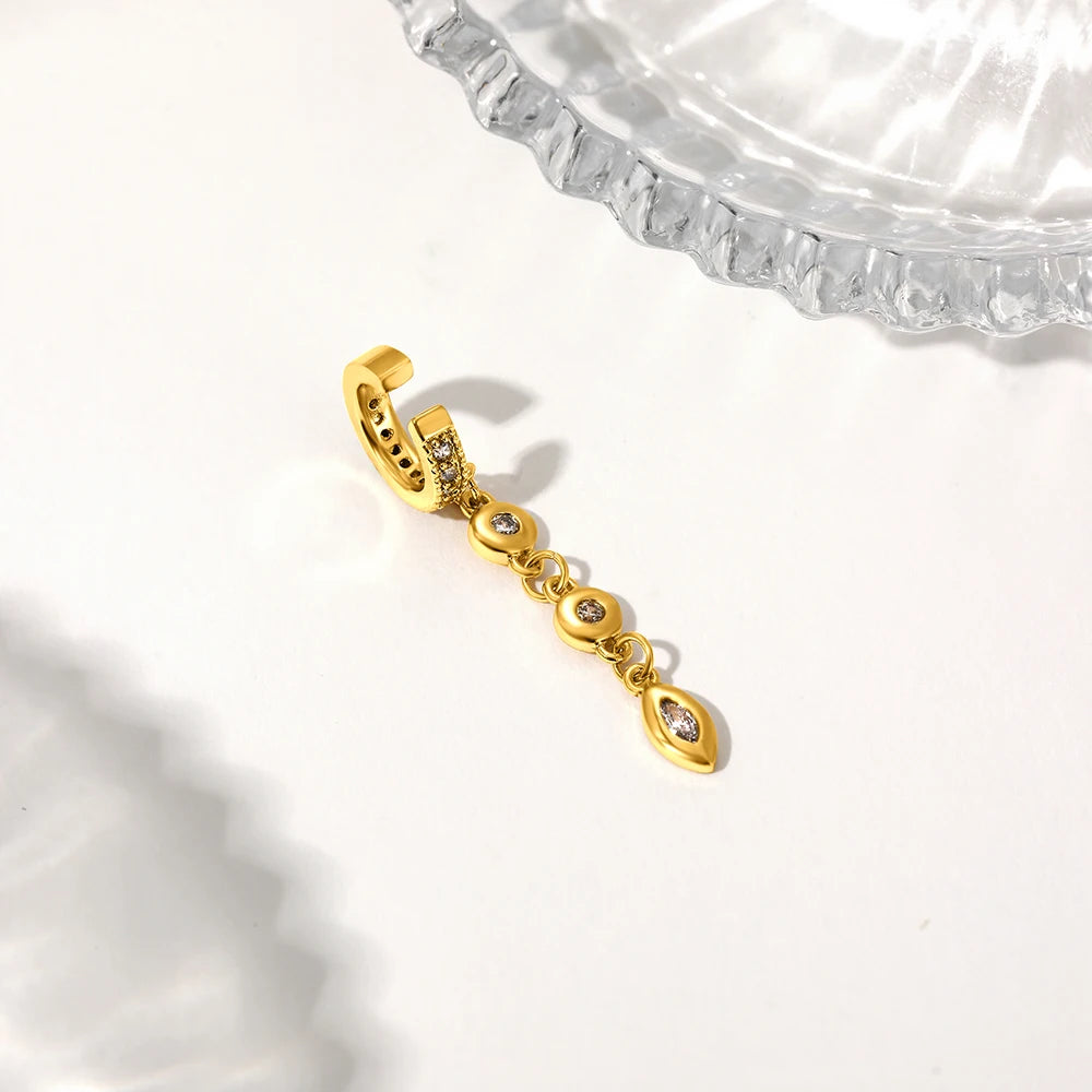 Astra Line Waterproof Earrings