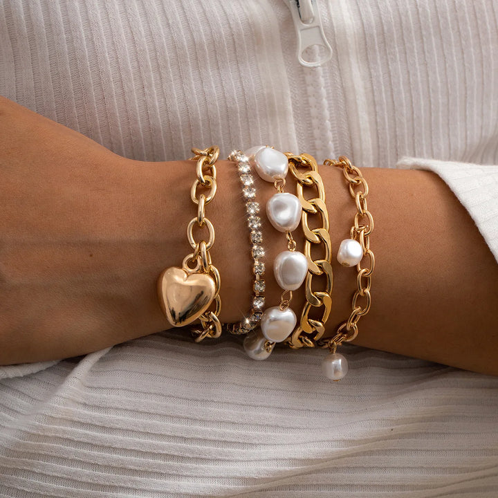 Luxe Layers Bracelet Set