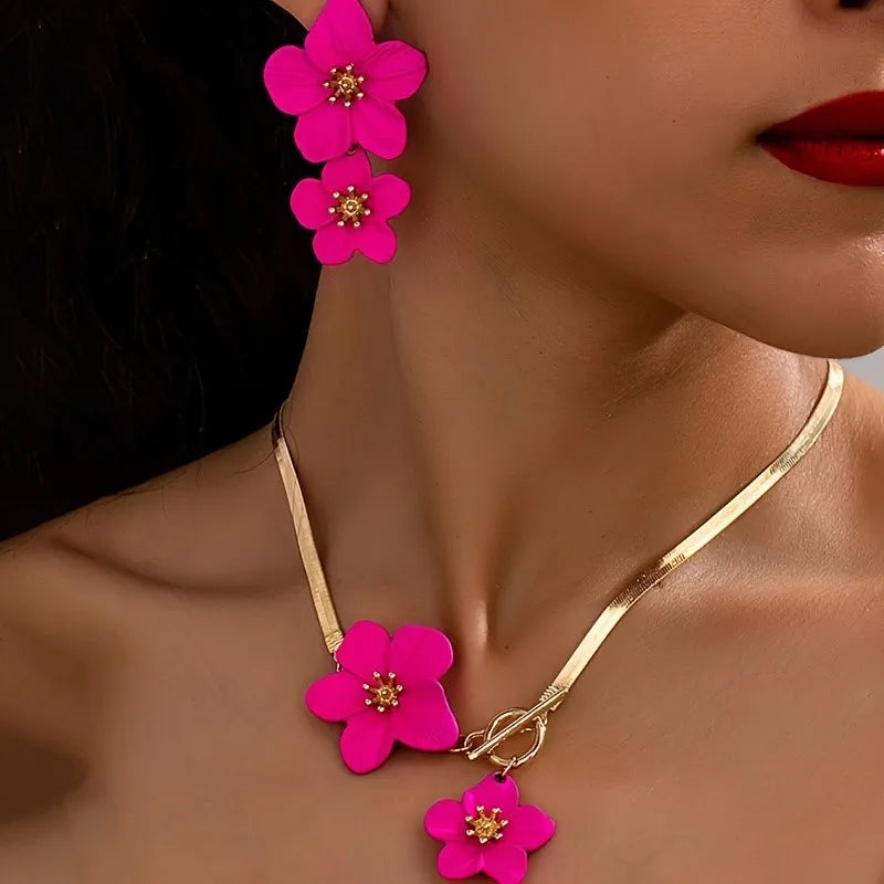 Nyomi Plum Bloom Set