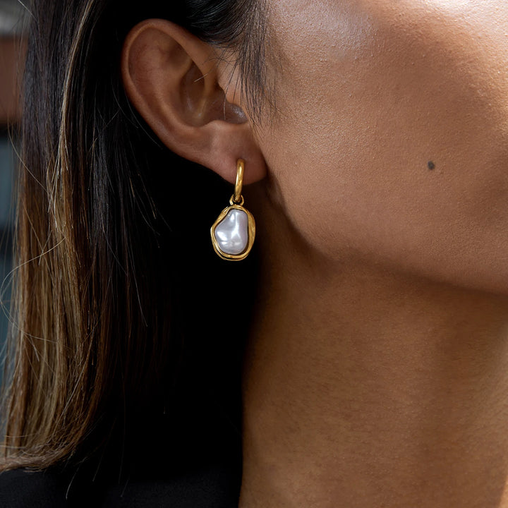 Jasmine Molten Form Earrings