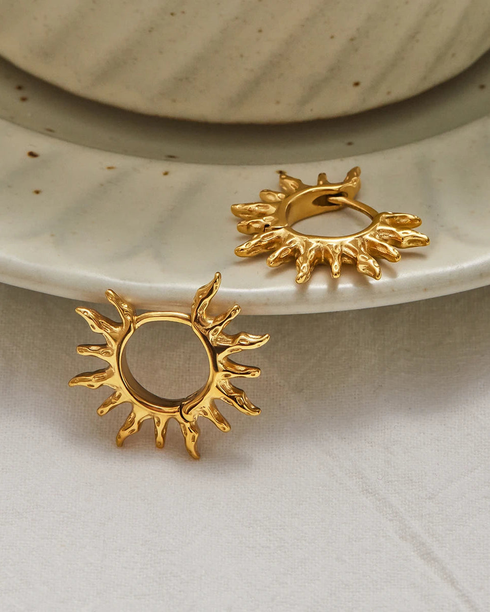 Aurésta Sunburst Earrings