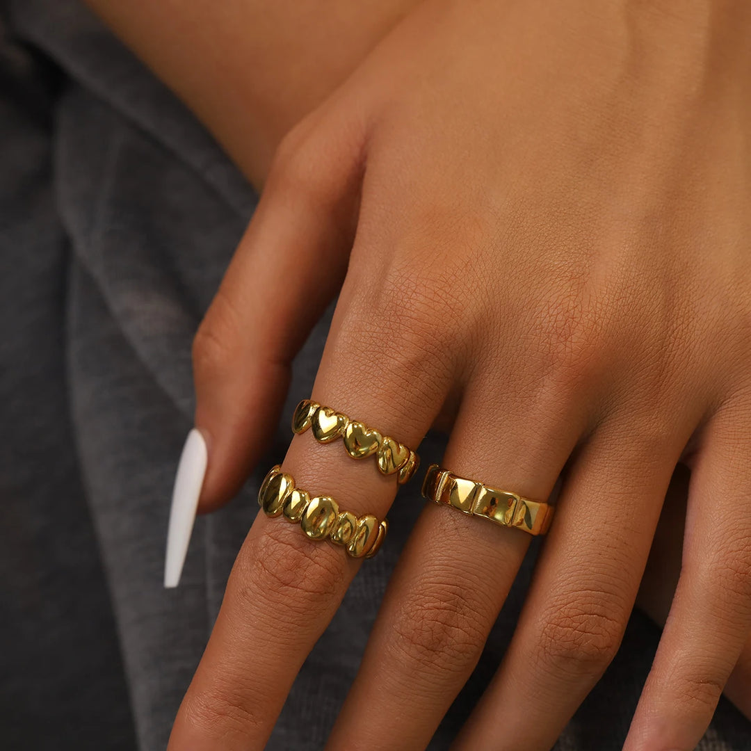 Christina 18k Gold Plated Ring