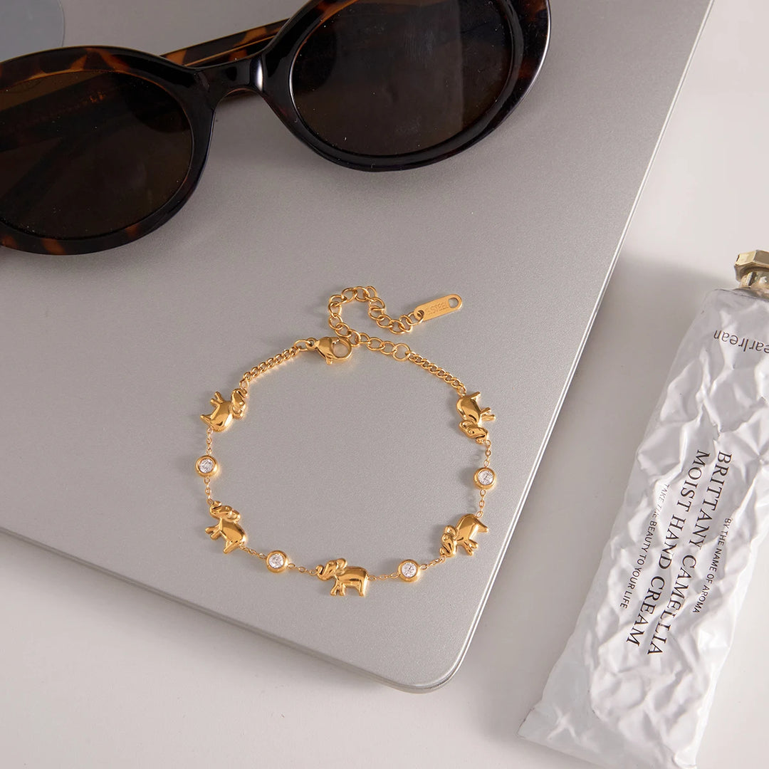 A Little Luck Steel Bracelet