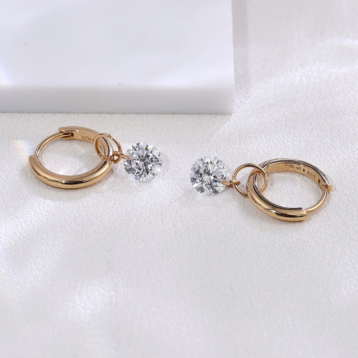 Provenza Diamante 18k Solid Gold Earrings