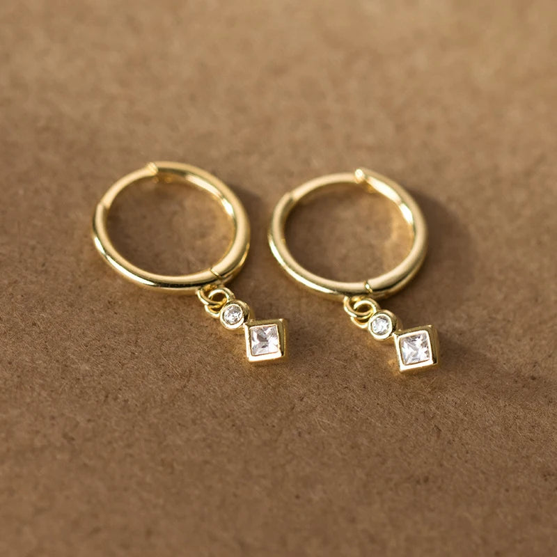 Little Star .1 Silver Hoops