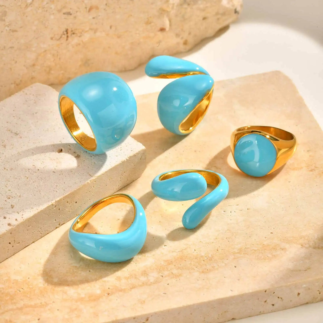 Sky Line Rings Stack