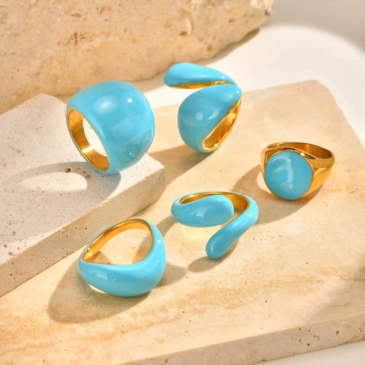 Sky Line Rings Stack