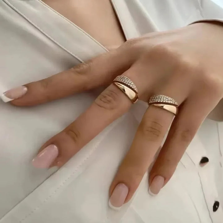 Heather Stone Gold-Plated Ring