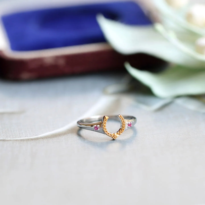 Équilina Gallery Silver Ring