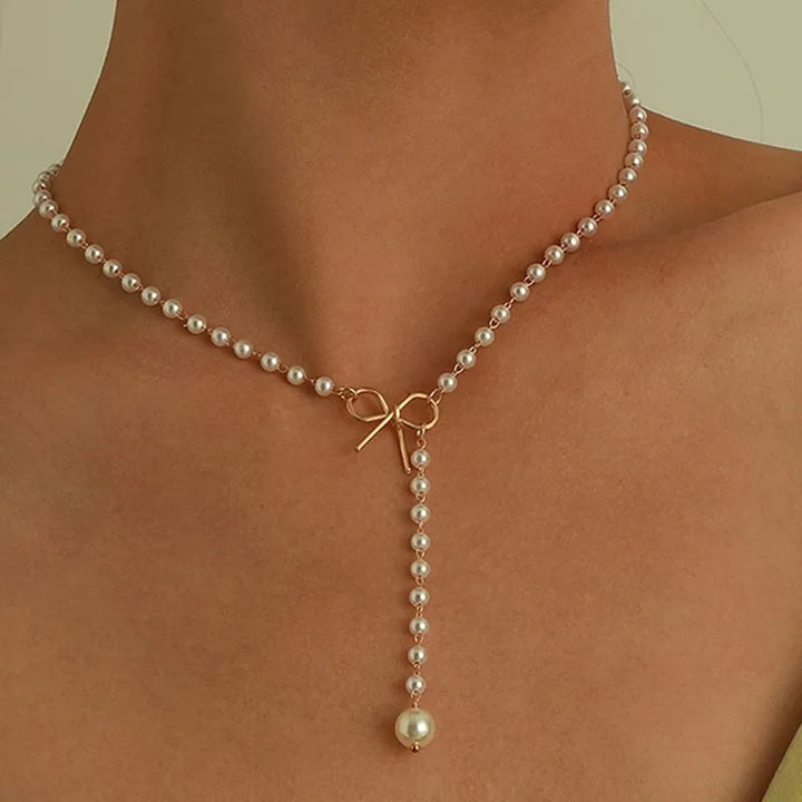 Little Bowie Line Necklace