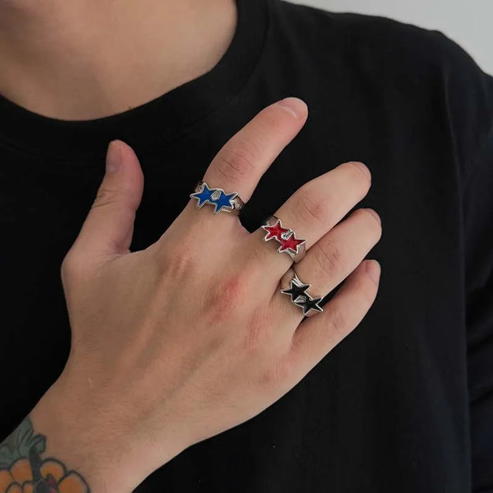 Wishing Stars Ring Stack