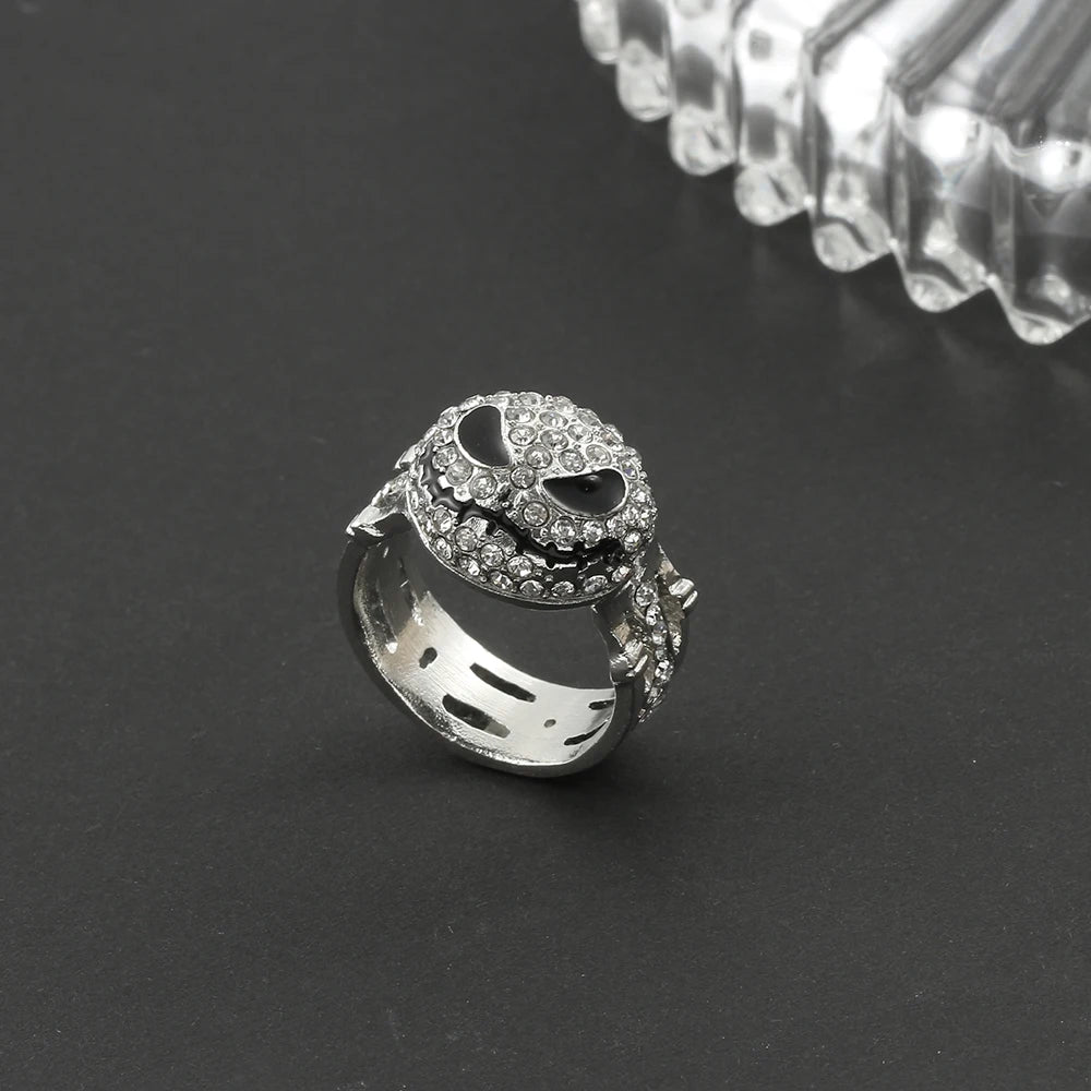 Ash Skellington Pavé Ring
