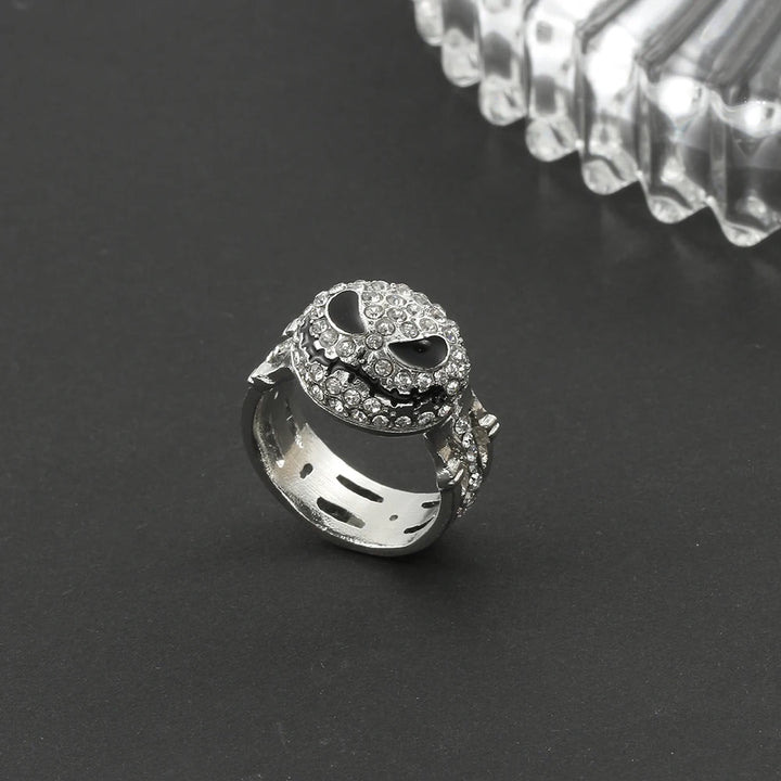 Ash Skellington Pavé Ring