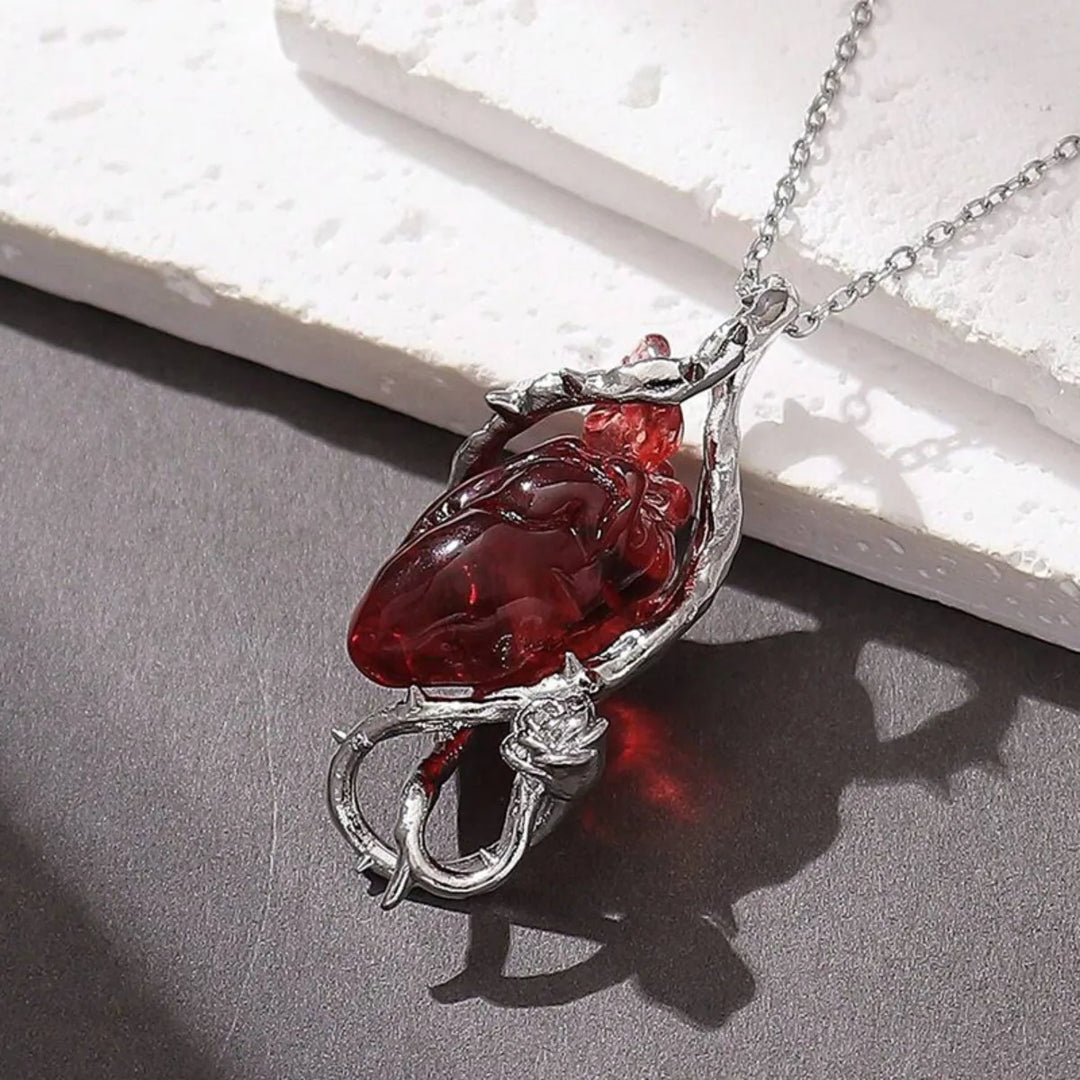 Thorns Heart Necklace
