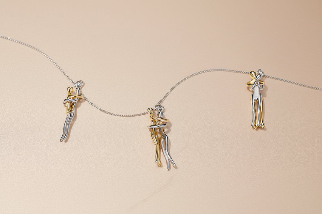 Bound By Purity Silver Necklace