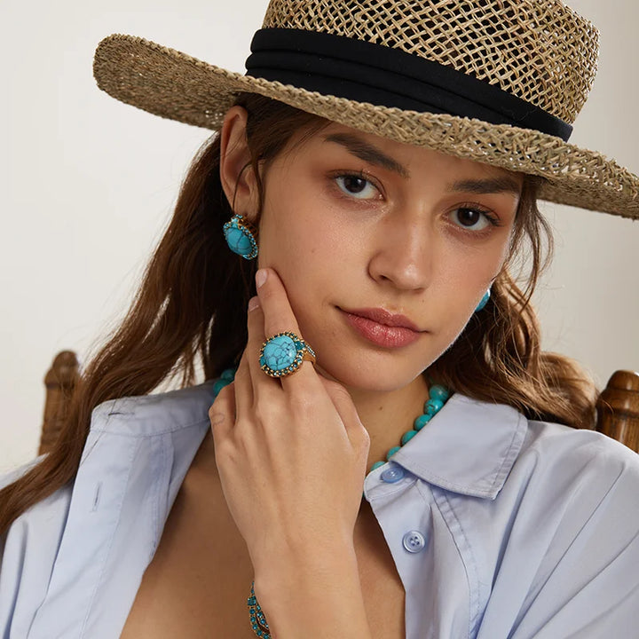 Althira Turquoise Gemstone Ring