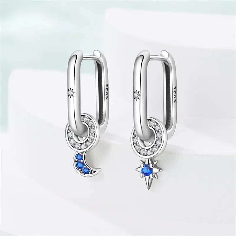 Selene Silver Earrings