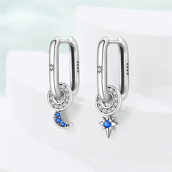 Selene Silver Earrings
