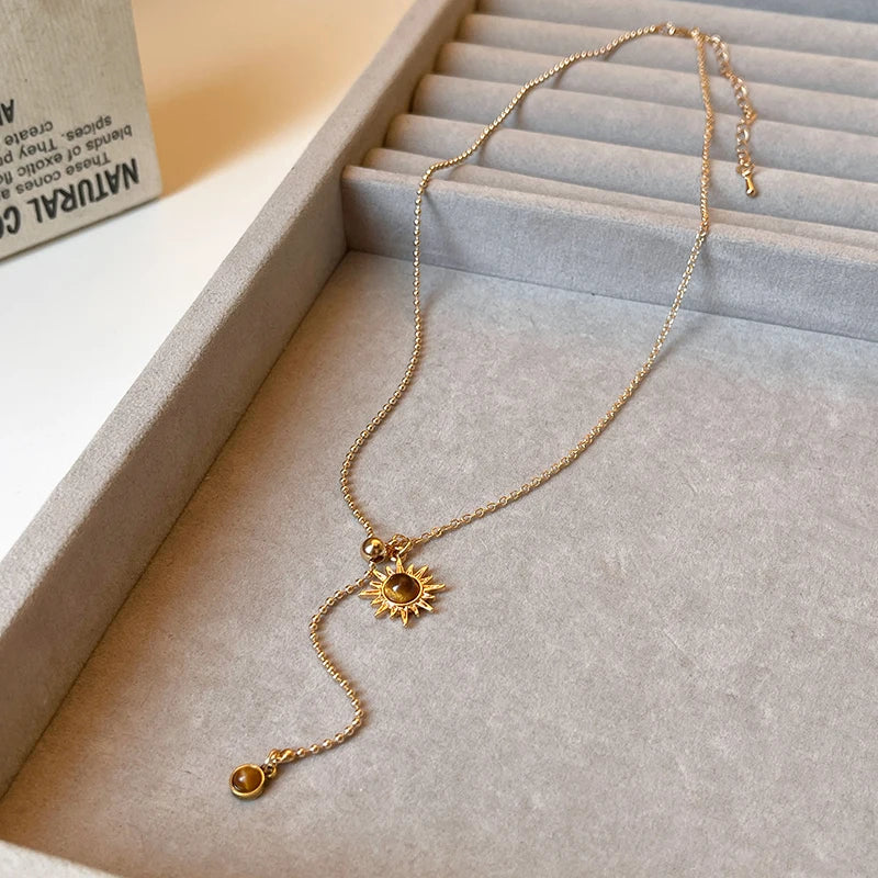 The Fallen Sun Necklace