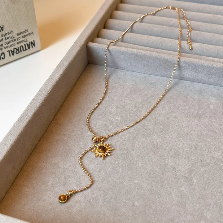 The Fallen Sun Necklace