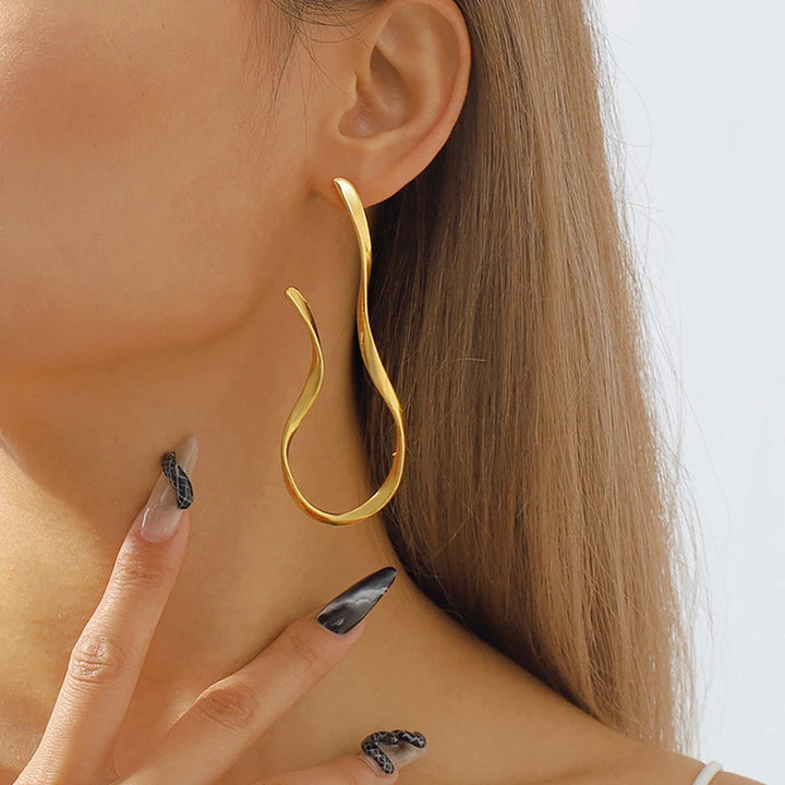 Off-Form Drop Earrings