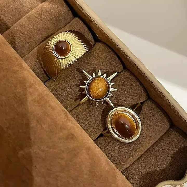 Hélèna Sol Ring Set