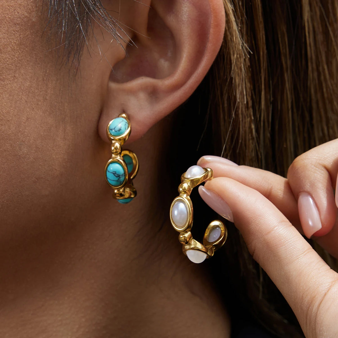 Pearls On Repeat Earrings