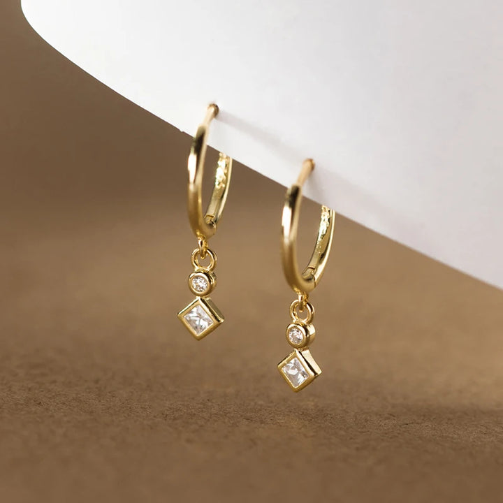Little Star .1 Silver Hoops
