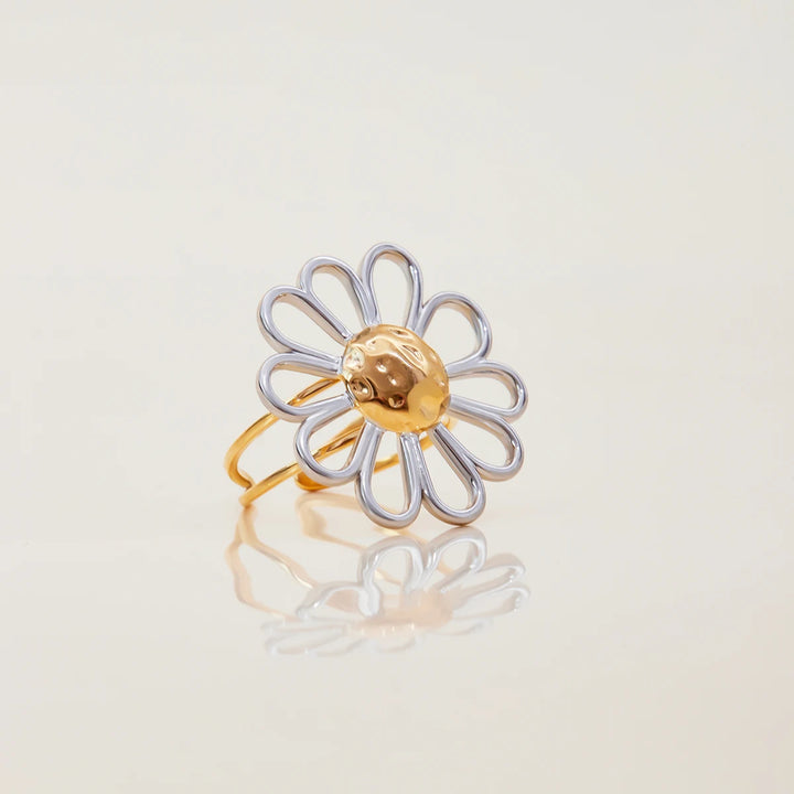 Flurene 18k Gold Plated Waterproof Ring