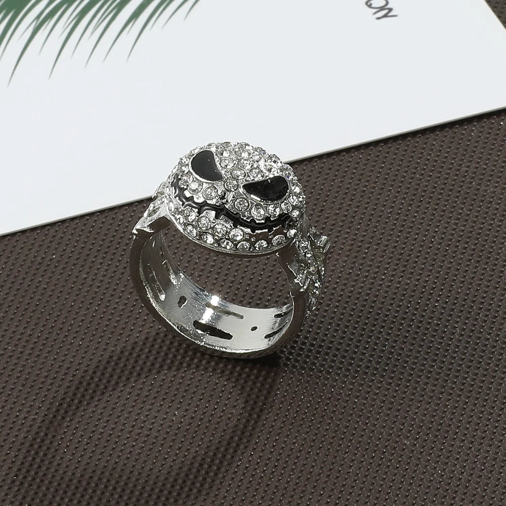 Ash Skellington Pavé Ring