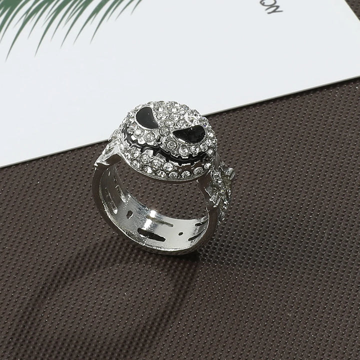 Ash Skellington Pavé Ring