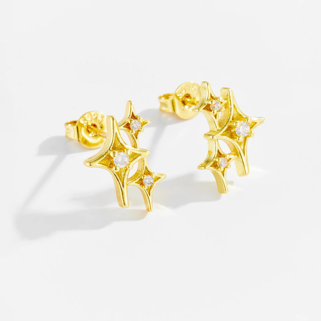 Twinkle Twinkle Sterling Silver Earrings