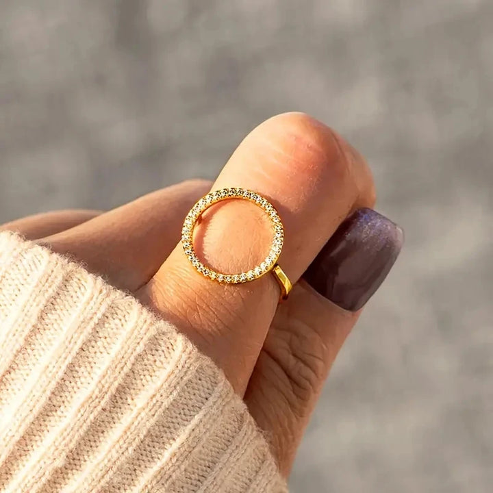 Camille Open Halo Ring