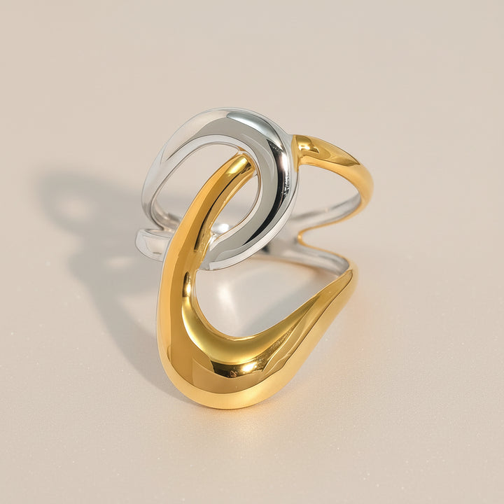 Venus 18k Gold-Plated Ring Set