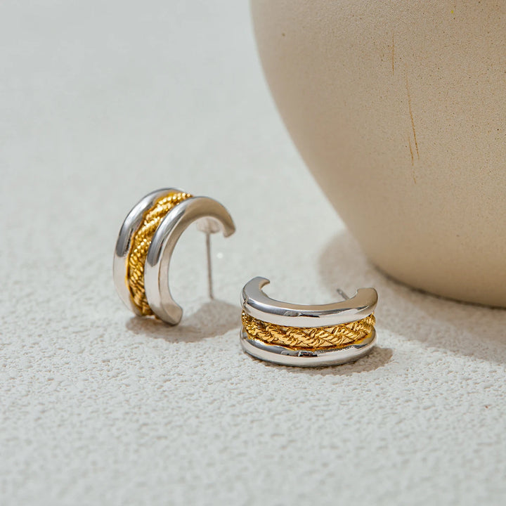 Echelon C-Hoop Earrings
