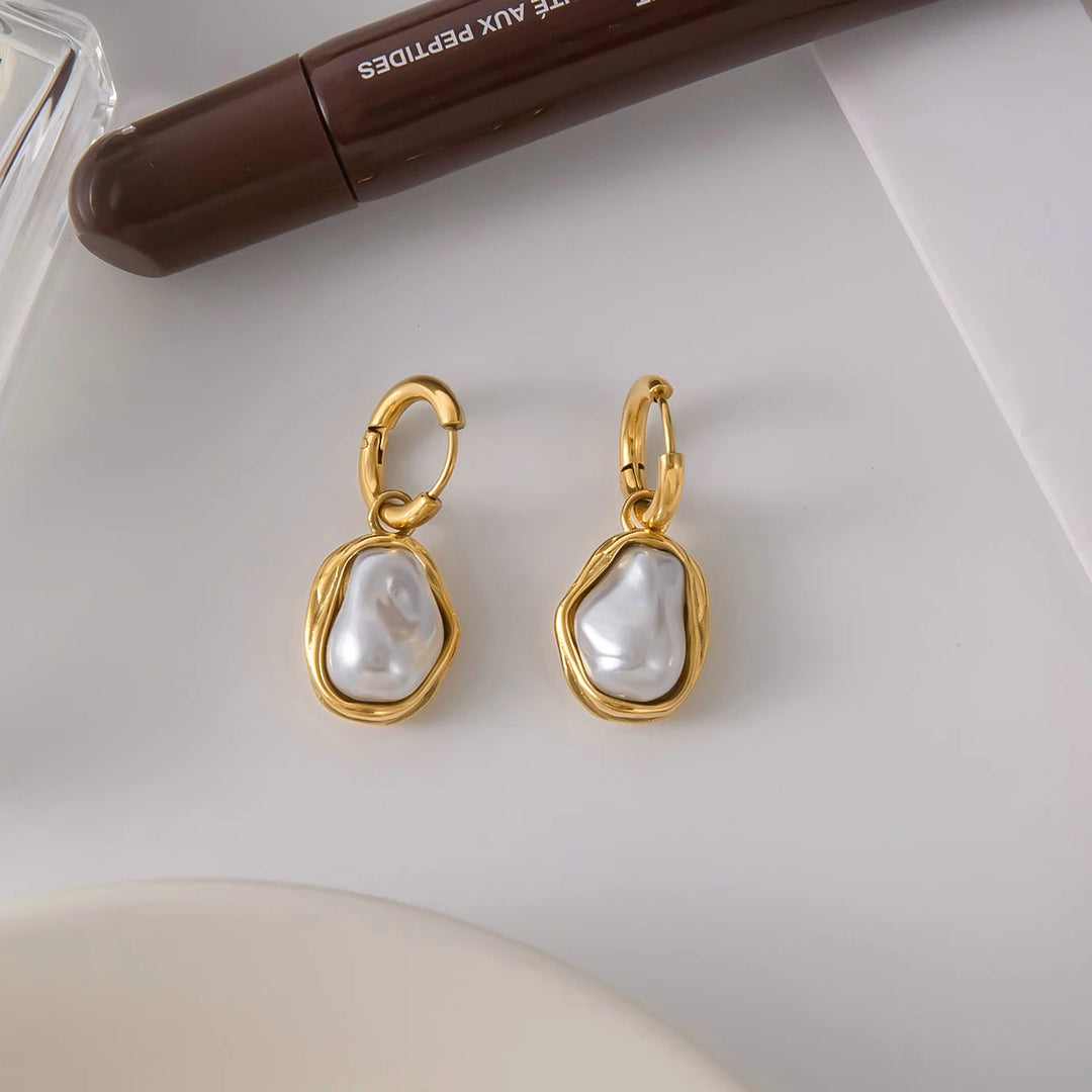 Jasmine Molten Form Earrings